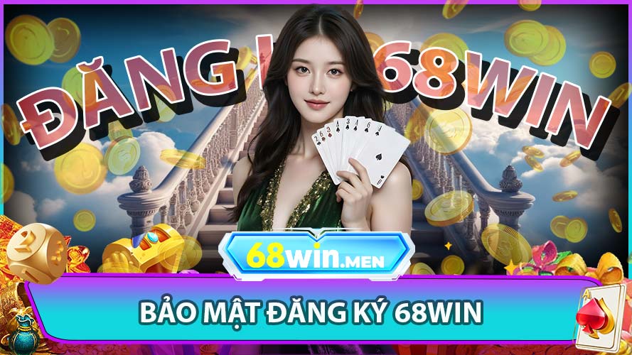 Bảo mật khi thực hiện đăng ký 68win